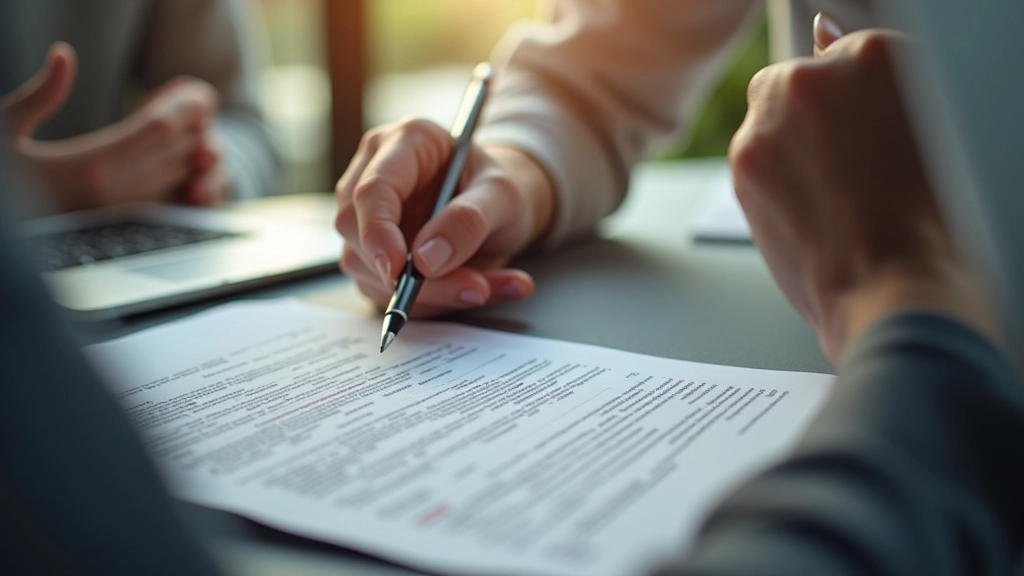 Juristisches Dokument mit Lupe zeigt unterschiedliche Versicherungsdefinitionen und rechtliche Konzepte